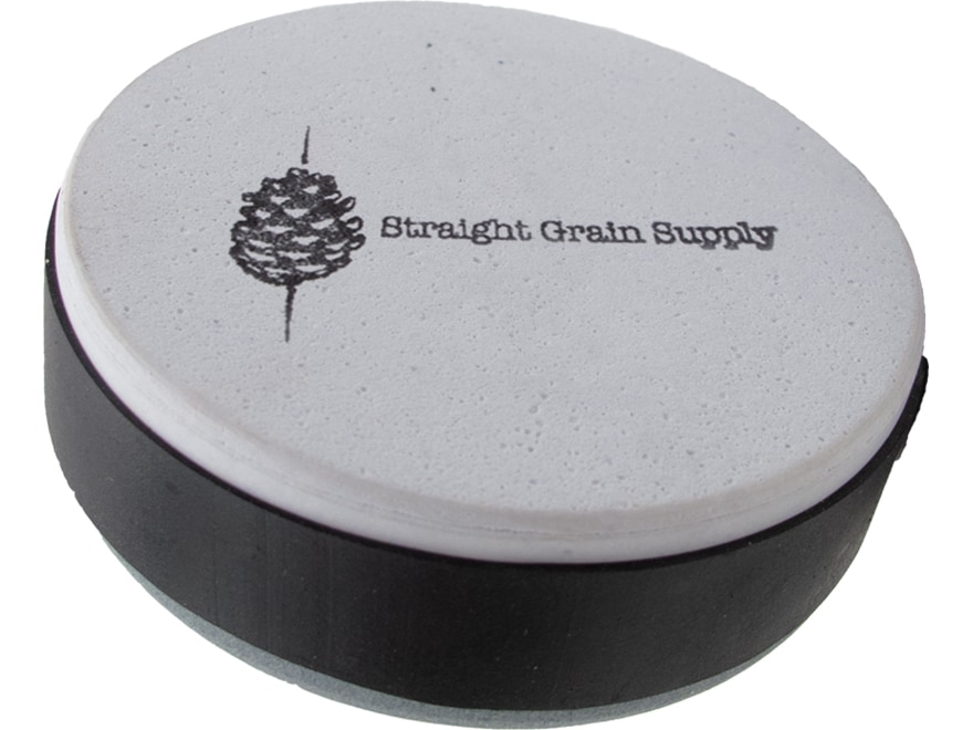 Straight Grain Supply Puck Dual Grit Sharpening Stone 80/220 Grit