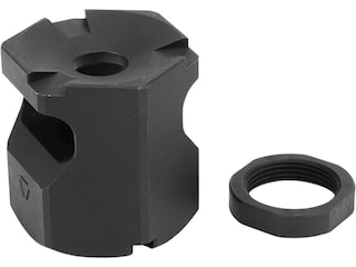 Strike Industries X-Comp Mini Cookie Cutter 02 Muzzle Brake 9mm M18x1 RH Thread Steel Nitride