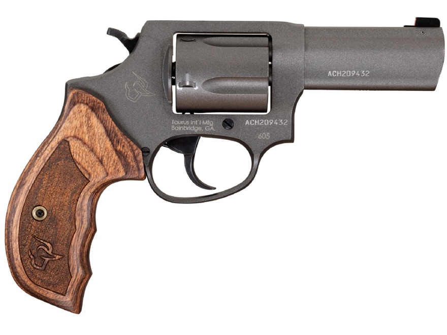 Taurus Defender 605 357 Mag Revolver 3 Tungsten Barrel 5 Round Brown
