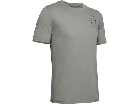Under Armour Men's UA Freedom By Land T-Shirt Short Sleeve Polyester/Cotton