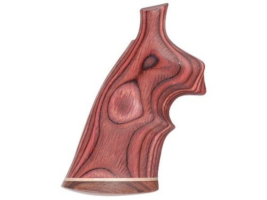 Hogue Fancy Hardwood Grips Accent Stripe Top Finger Groove S&W N-Frame