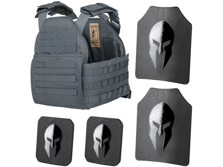 Spartan Armor 10X12 Sentinel Plate Carrier AR500 Body Armor Ballistic