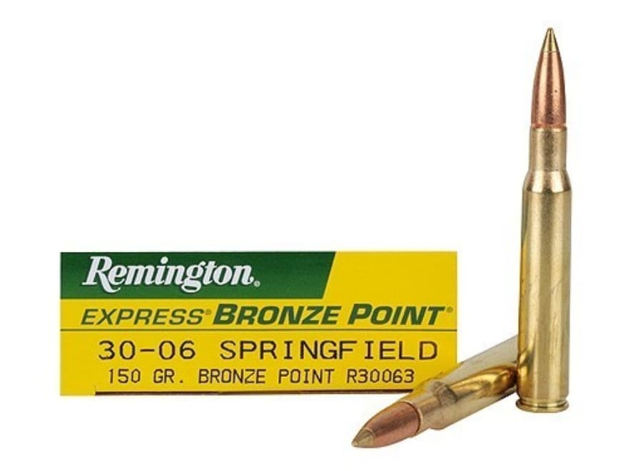 Remington Express Ammo 3006 Springfield 150 Grain Bronze Point Box of