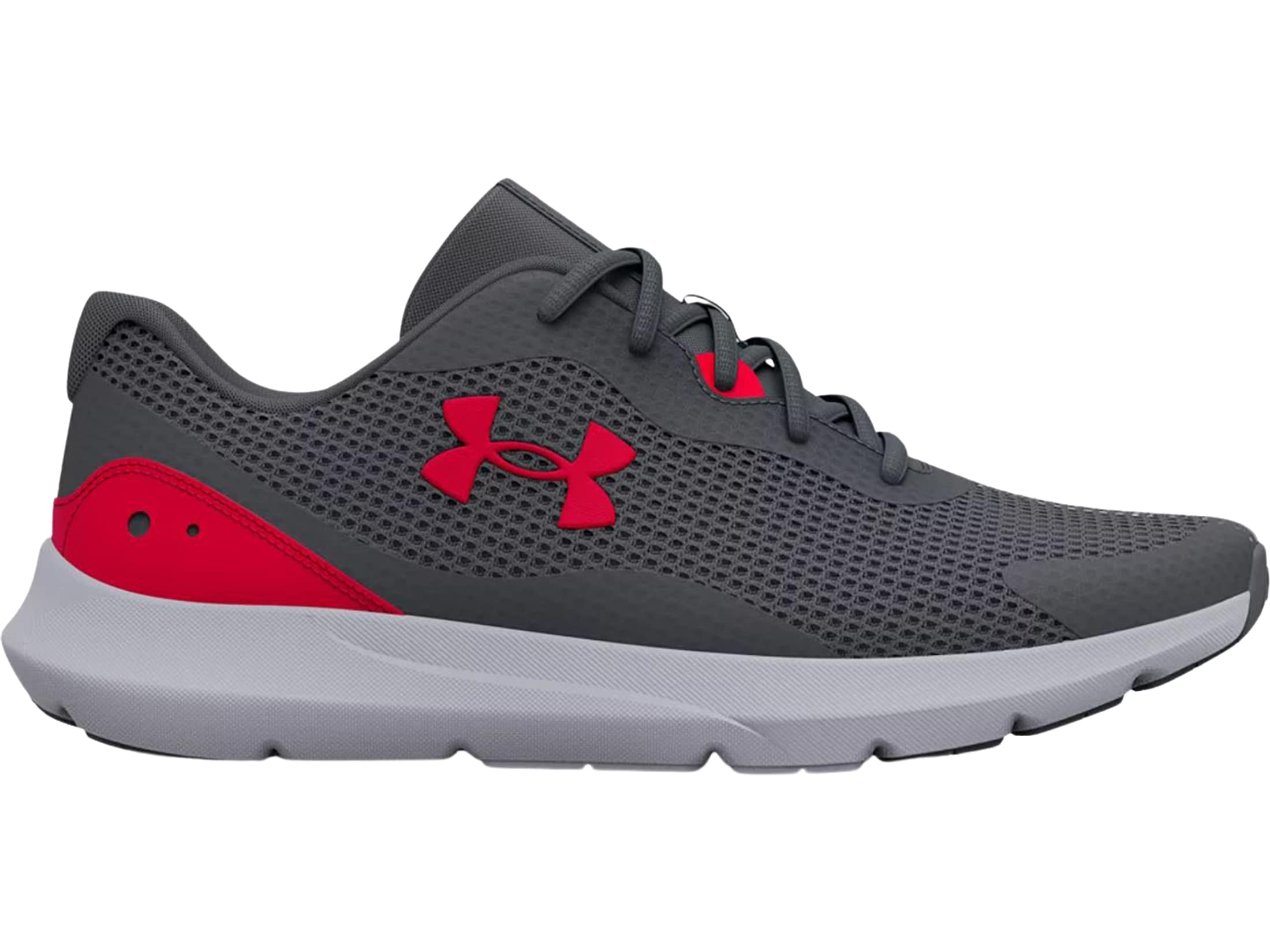 Under Armour Surge 3 Running Shoes Synthetic Pitch Gray/Mod Gray/Red