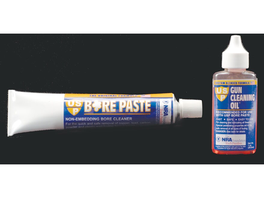 USP Bore Cleaning Polishing Compound Paste 2oz Tube Gun Oil 1oz Liquid