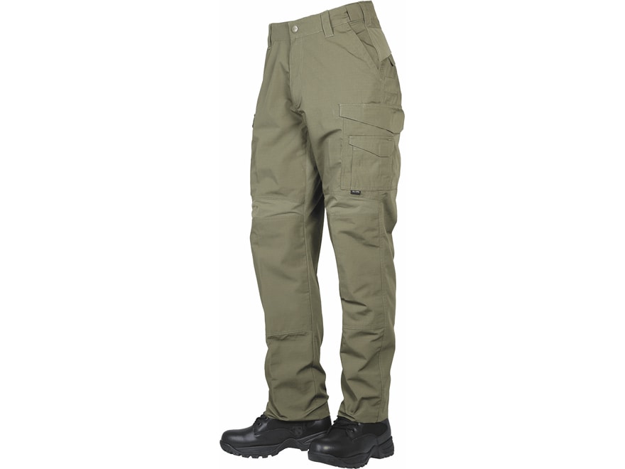 Tru-Spec Men's 24-7 Pro Flex Tactical Pants Ranger Green/Black 36