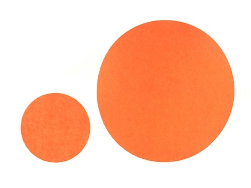 Hoppe's Bullseye Target Dots 1 2 SelfAdhesive Orange 70PK (35 of
