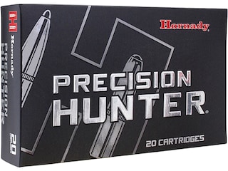 Hornady Precision Hunter 6.5 Creedmoor Ammo 143 Grain Hornady ELD-X Polymer Tip Box of 20