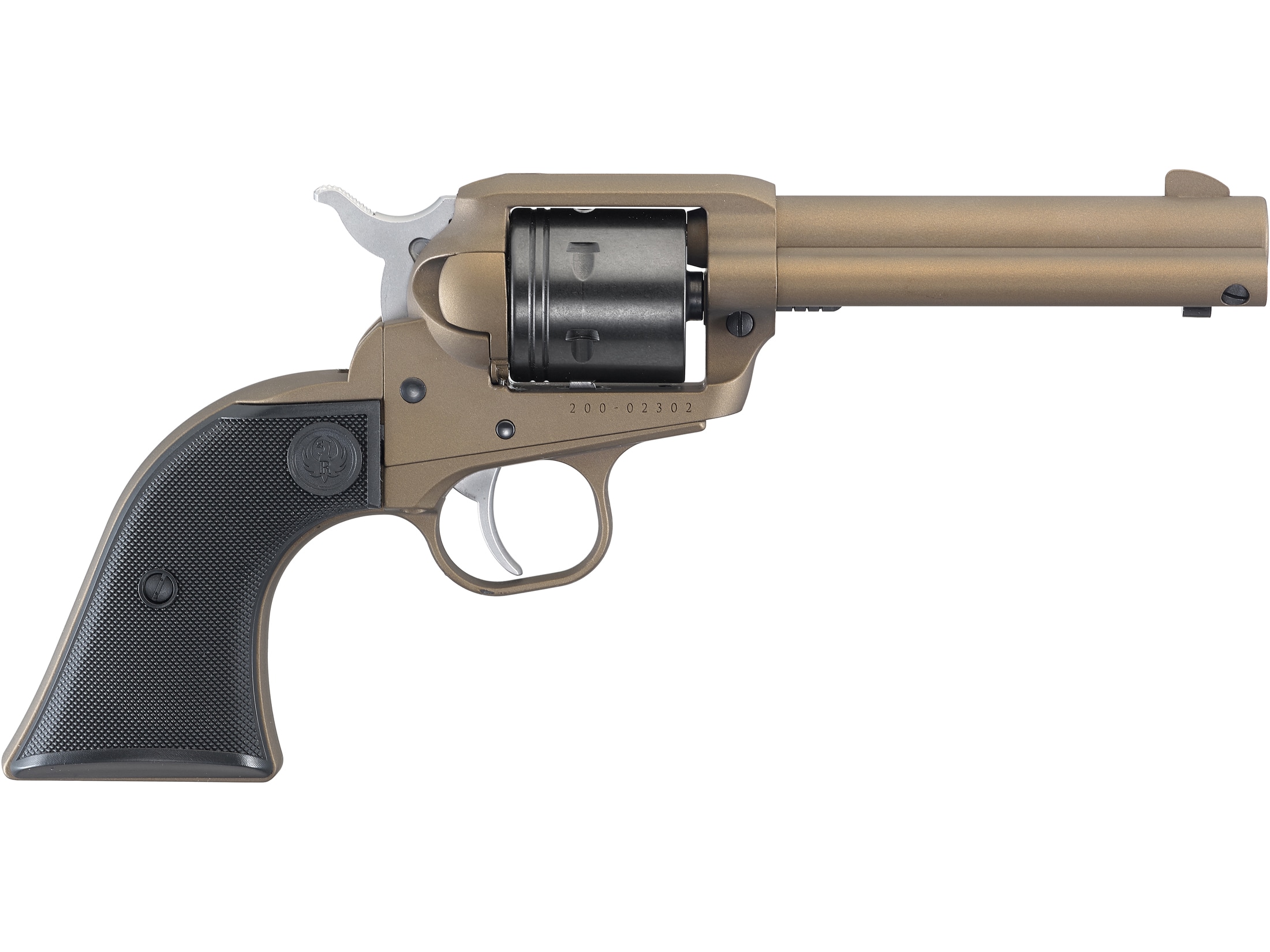 Ruger Wrangler Revolver 22 Long Rifle 4.62 Barrel 6-Round Silver Black