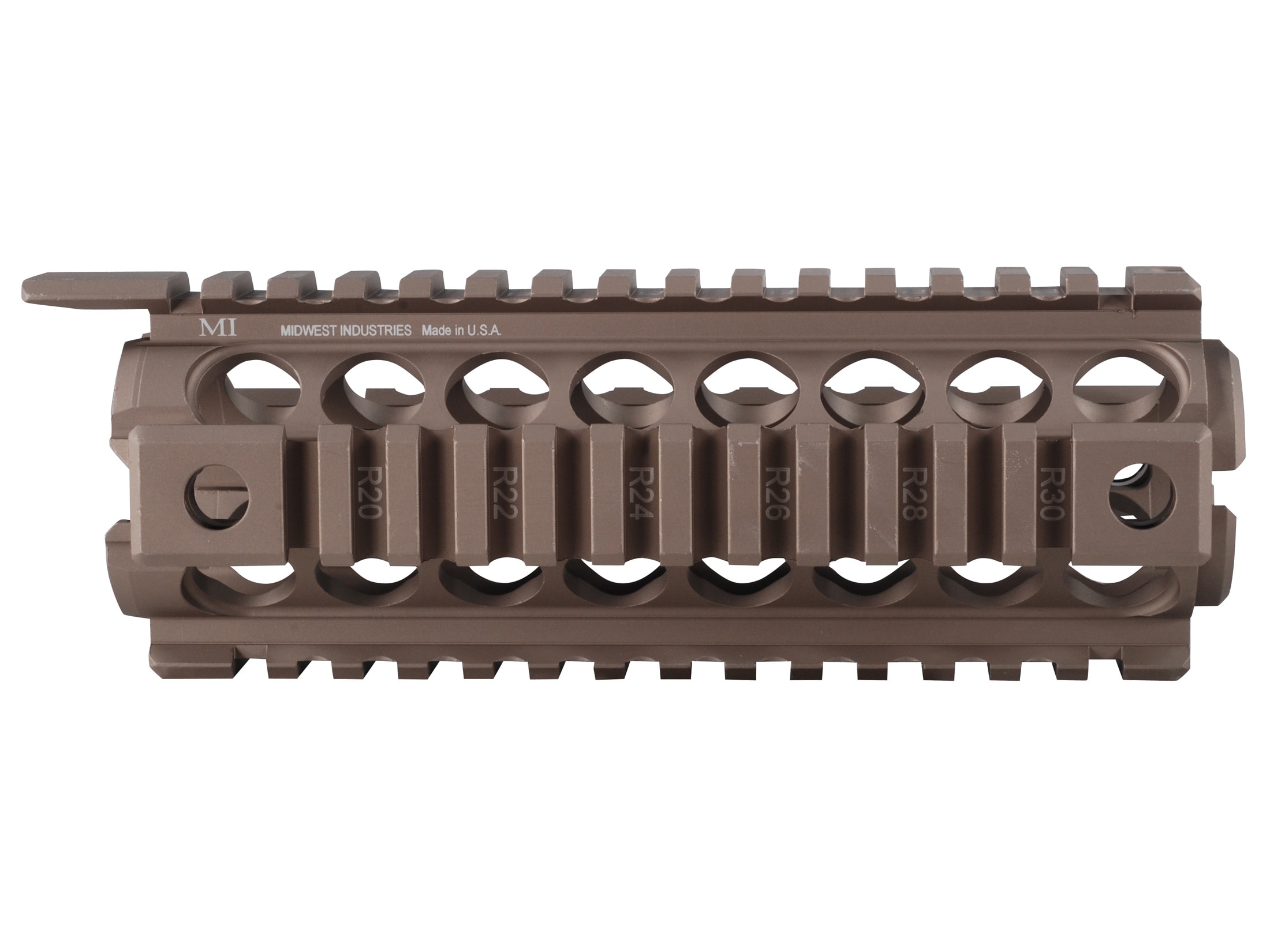 Midwest Industries 2 Piece Gen 2 Handguard Quad Rail Ar 15 Carbine 3042