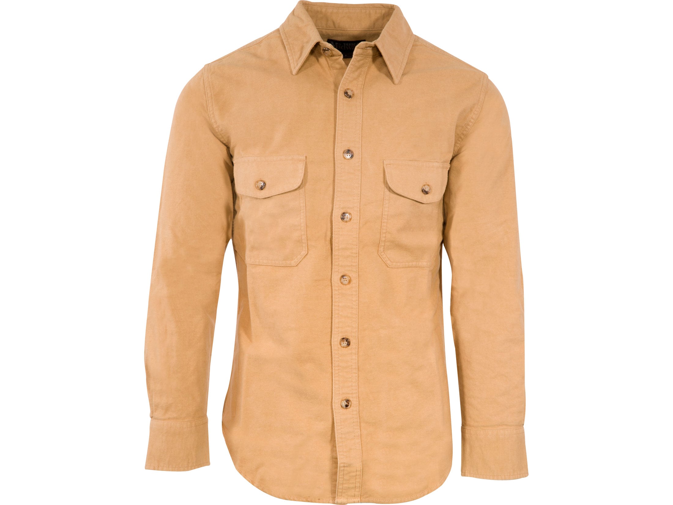 MidwayUSA Men's Chamois Long Sleeve Shirt Buckskin XL