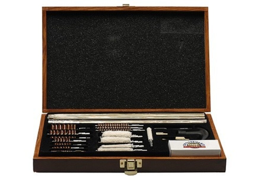 DAC GunMaster Universal Cleaning Kit Wooden Presentation Box