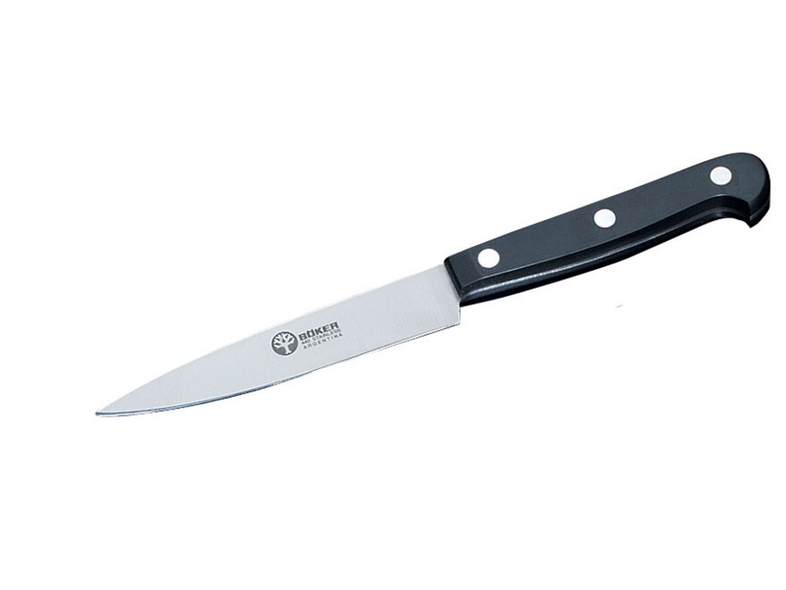Boker Arbolito Classic Steak Knife 4 Drop Point 440 SS Blade Delrin