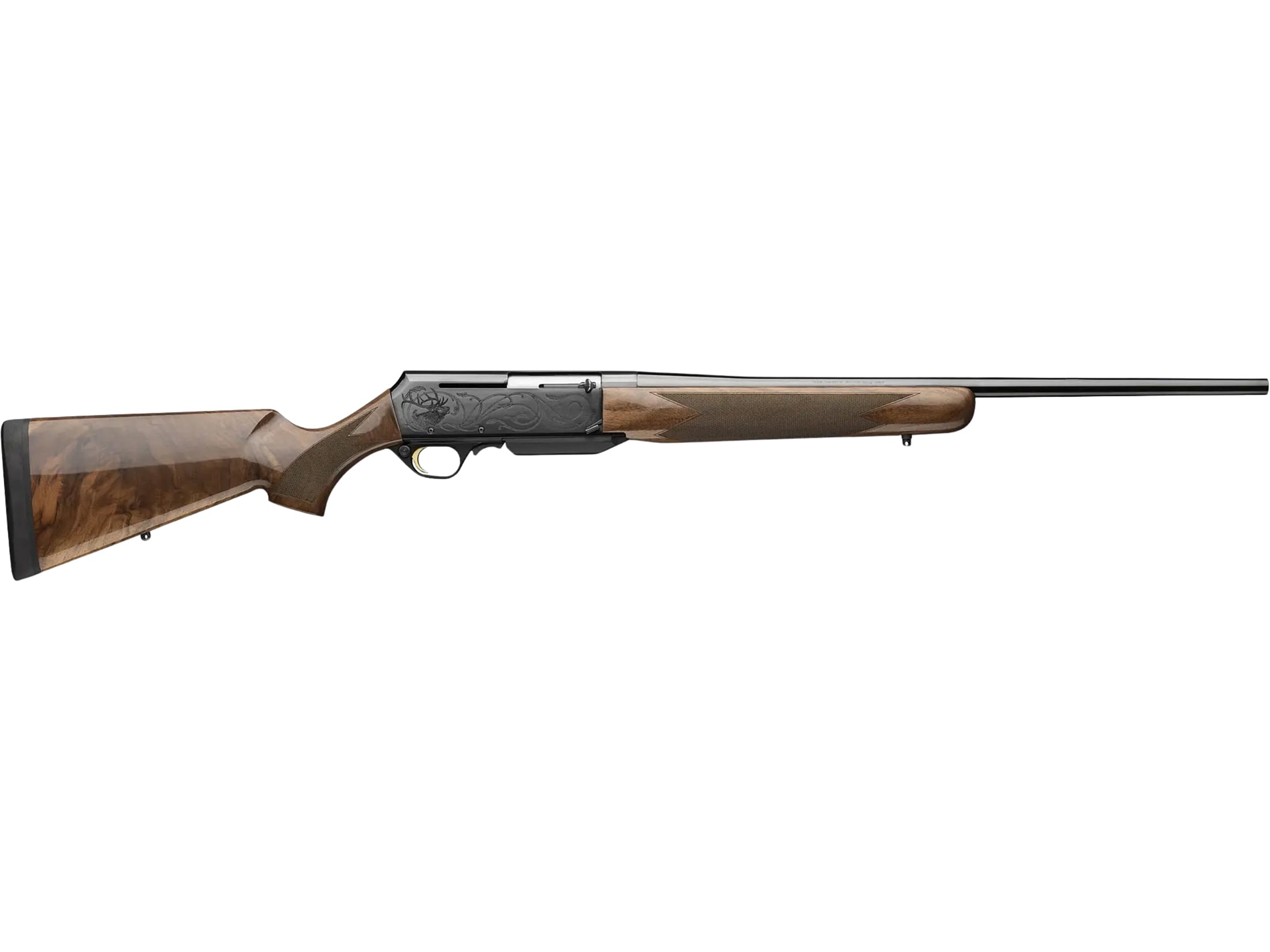 Browning BAR Safari Tribute Mid Grade Semi Automatic Rifle 30-06 Springfield 22" Blued Barrel Stainless Frame Walnut Field Stock
