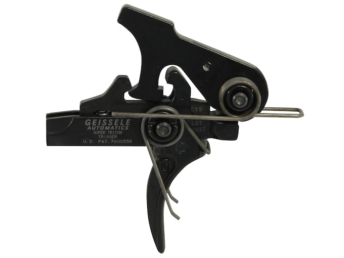 Geissele Super Tricon AR-15, AR-10 Two Stage Trigger Curved
