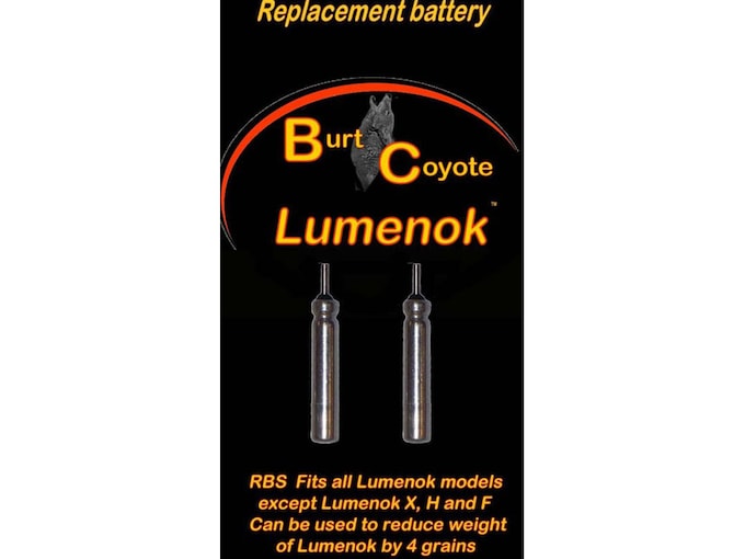 Lumenok Lighted Crossbow Nock Replacement Battery 2PK