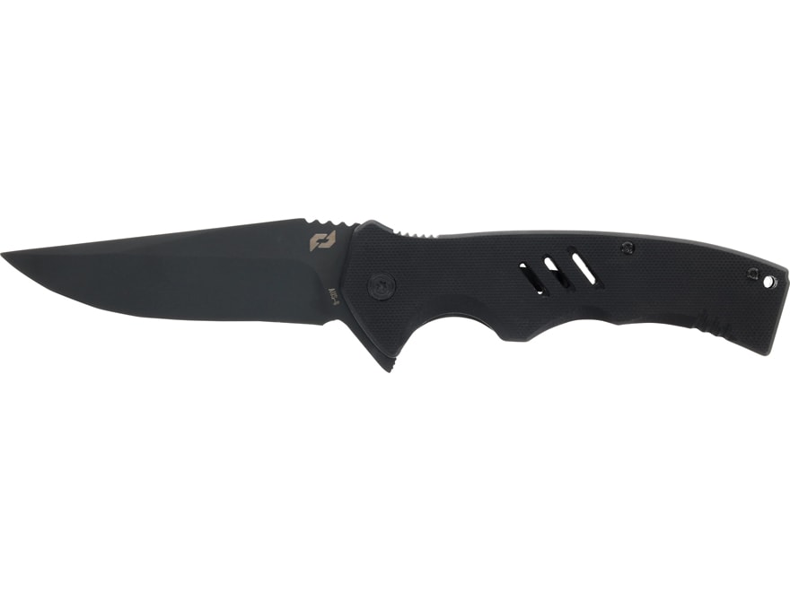 Schrade Sentiment Pocket Knife 3.75 Clip Point AUS-8 Black Oxide Blade