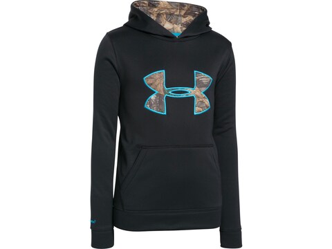 Under Armour Youth UA Storm Cal Hoodie Polyester Black Small