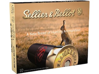 Sellier & Bellot 12 Gauge Ammo 2-3/4" #4 Buckshot 21 Pellets Case of 250 (25 Boxes of 10)