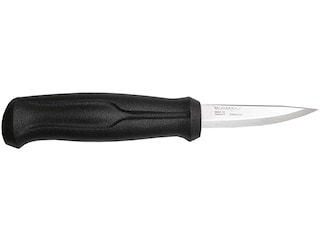 Mora Kansbol Fixed Knife 4.5 Stainless Steel Blade Orange Polypropylene  Handle