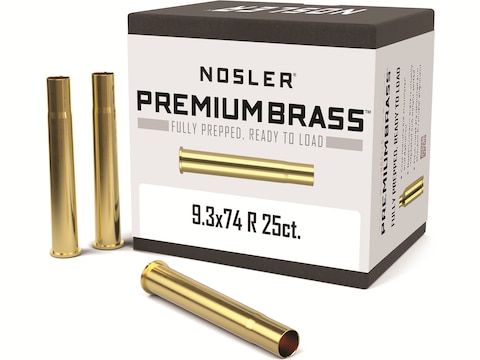 Nosler Custom Brass 9.3x74mm Rimmed Box of 25