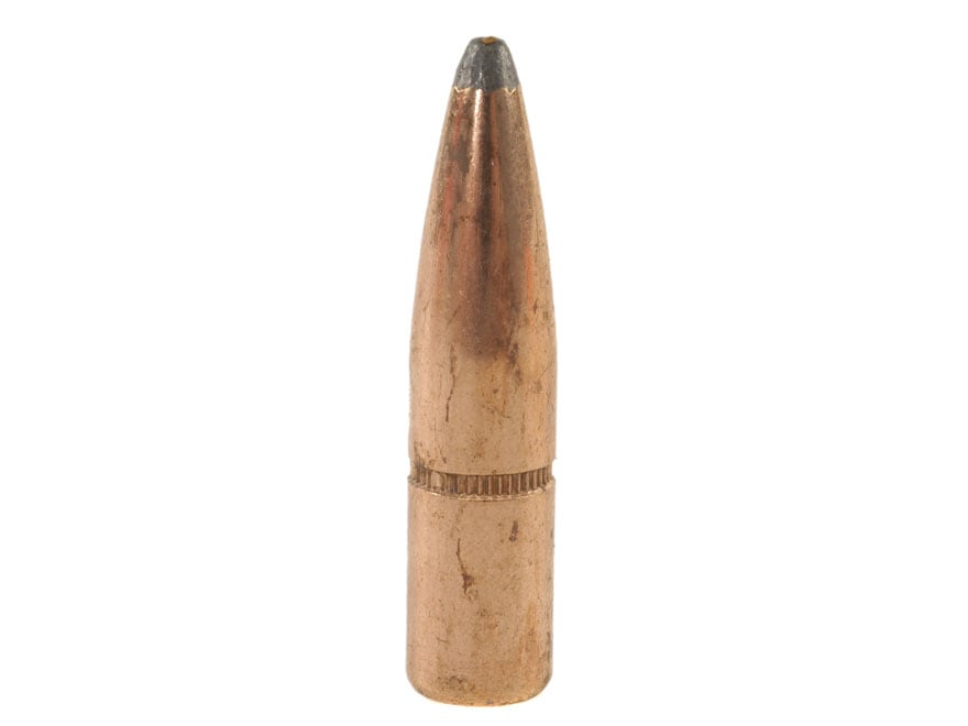 Hornady InterLock Bullets 264 Caliber, 6.5mm (264 Diameter) 129 Grain Spire Point Box of 100