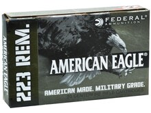 Federal American Eagle Msr Ammo 223 Remington 55 Grain Full Metal