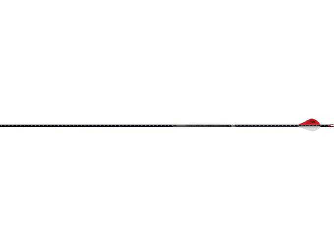 Easton FMJ 4mm Carbon and Aluminum 4mm Arrow 300 2″ Blazer Vanes Gunmetal Black 6PK
