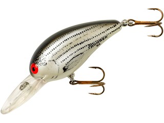 Leurre Bomber Long Striper – Crankbait Néon Vert/orange – Pêche Mer Et Eau Douce – Occasion