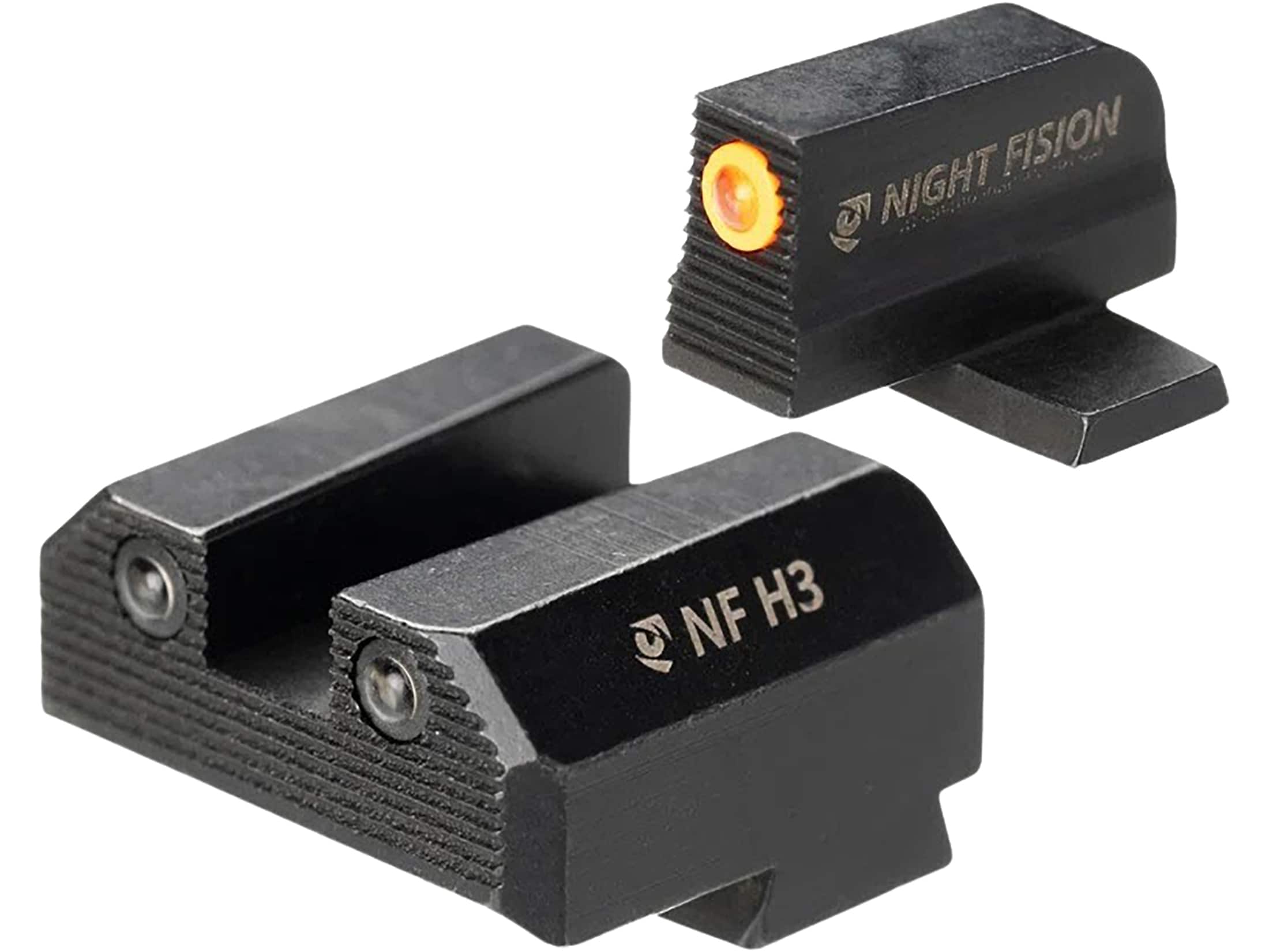 Night Fision Optic Height Night Sight Set Springfield Echelon RMR,