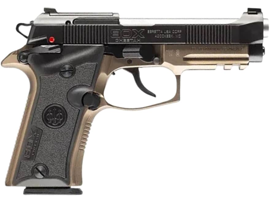 Beretta 80X Cheetah Semi-Auto Pistol 380 ACP 3.9 Barrel 10-Round OD