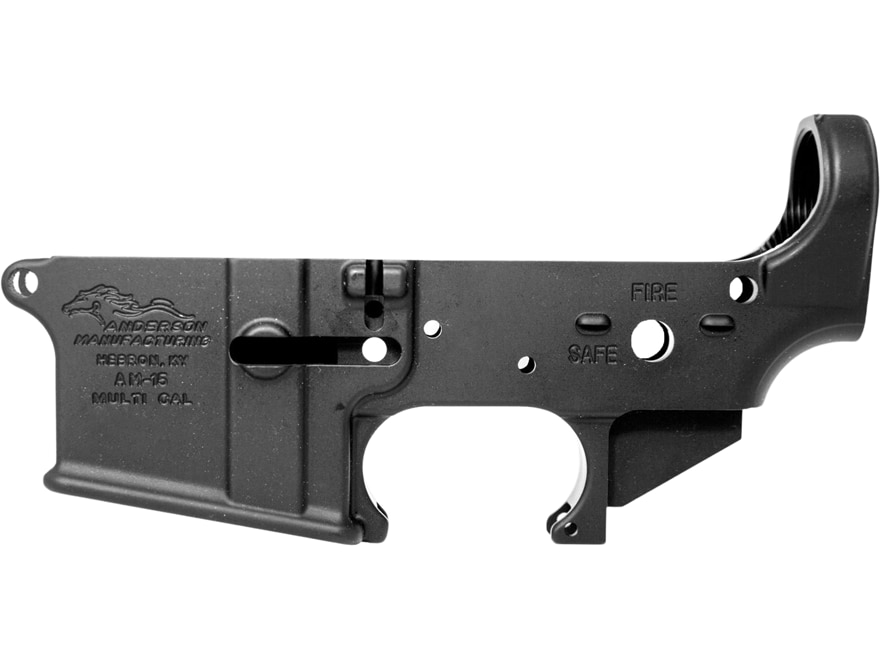 Anderson AM-15 AR-15 Stripped Lower Receiver Aluminum Black