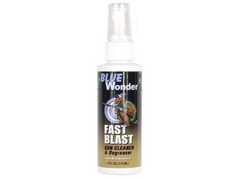 Blue Wonder Fast Blast Gun Cleaner-Degreaser 4 oz Liquid