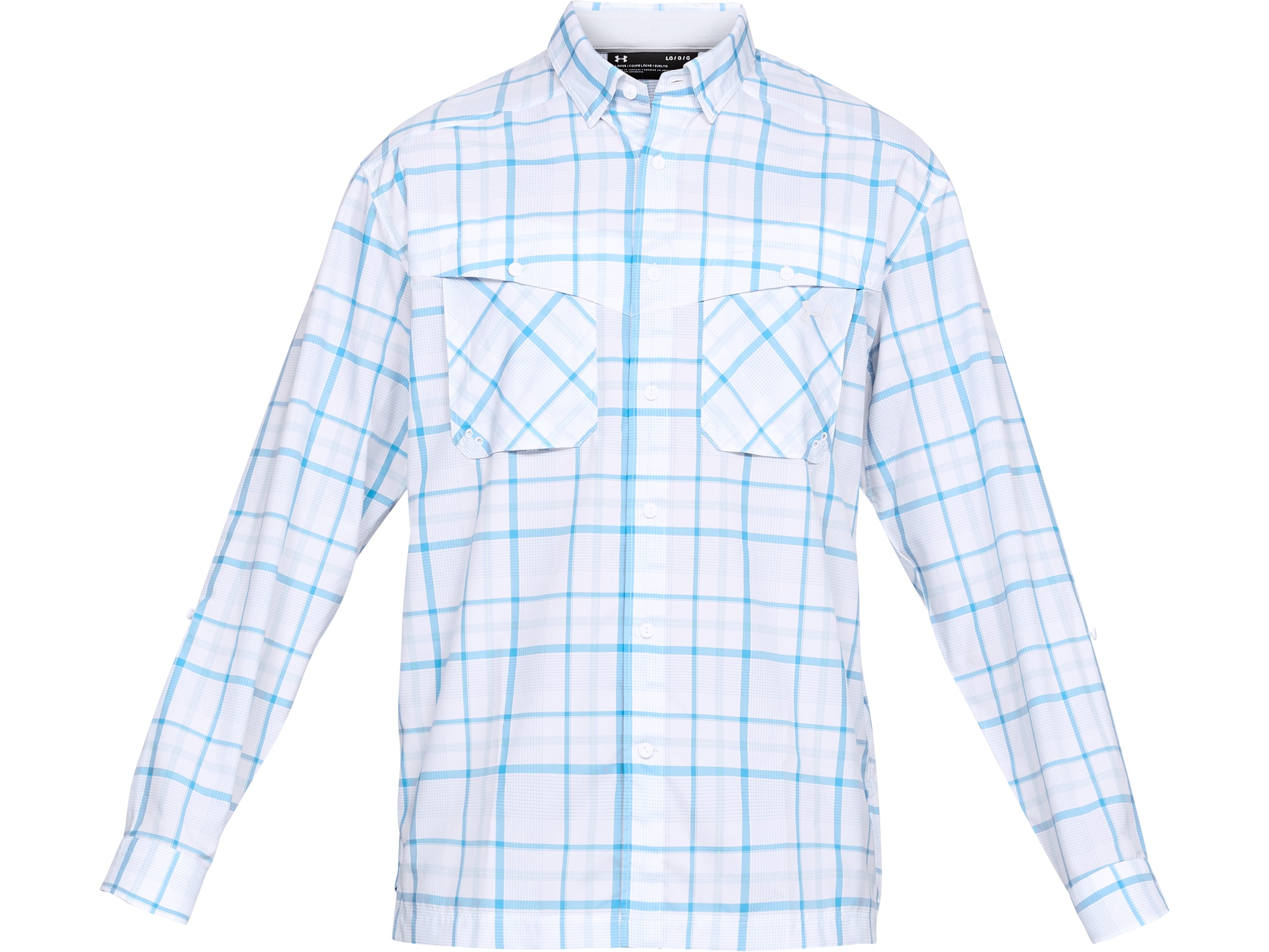 under armour men's plaid shirt