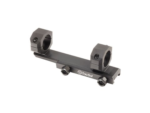 Tactical Solutions Edge Cantilever Picatinny Scope Mount with Integral 1" Medium Rings ...