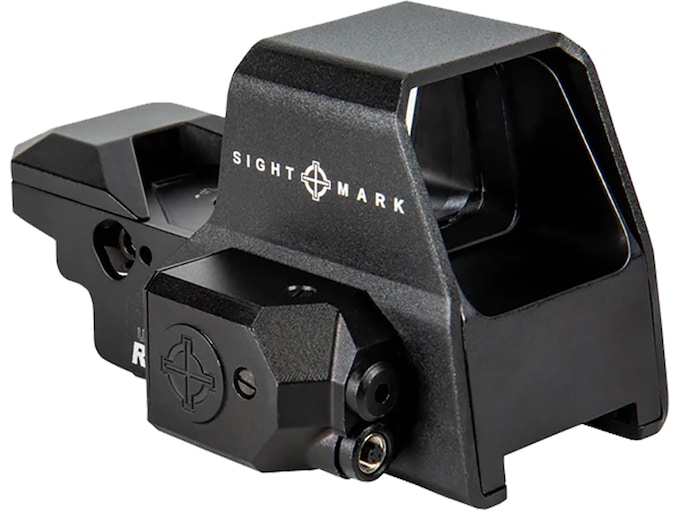 Sightmark Ultra Shot R-Spec Dual Red Dot Sight Multi-Reticle with Red Laser Sight Matte Black