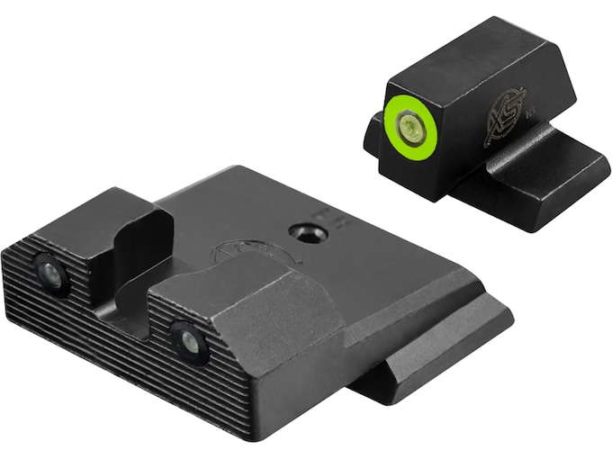 XS R3D 2.0 Night Sight Set for S&W M&P, M&P 2.0 Tritium Dot Green Outline
