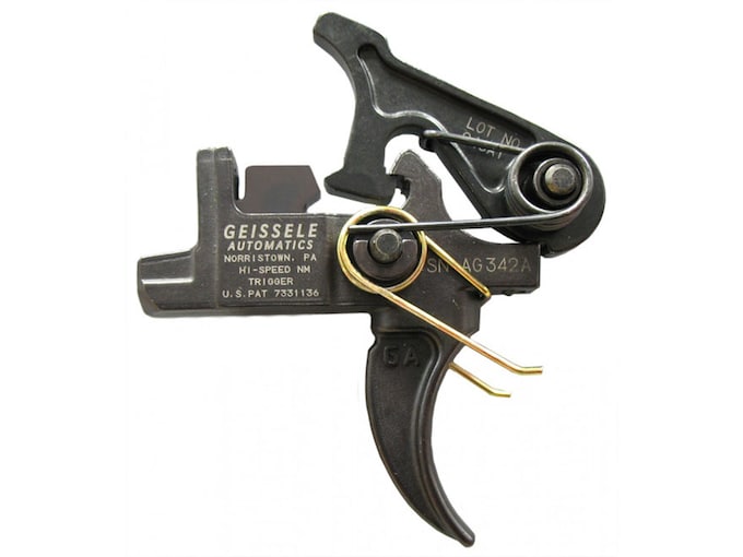 Geissele Hi-Speed Match Universal Adjustable AR-15, AR-10 Two Stage Trigger