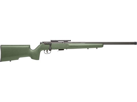 Savage Arms 93R17-TR-V Bolt Action Rimfire Rifle 17 Hornady Magnum Rimfire (HMR) 21" Fl...