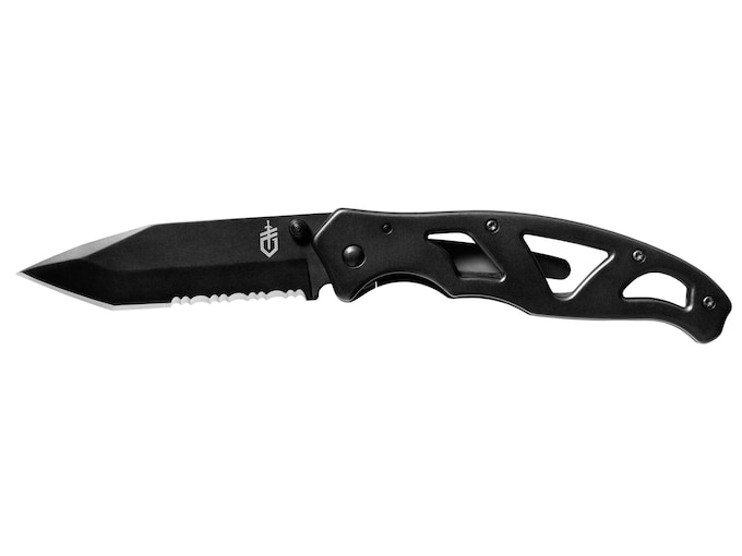 Gerber 3.01-in High Carbon Stainless Steel Clip Point Serrated