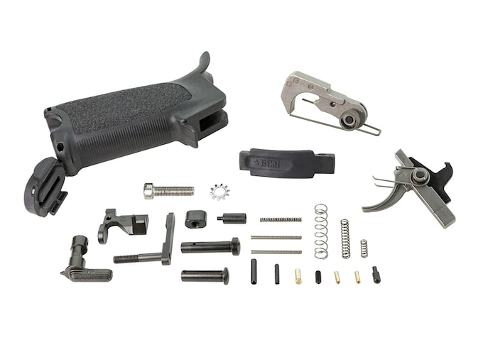 Bravo Company BCM GUNFIGHTER Enhanced AR-15 Lower Receiver Parts Kit Black