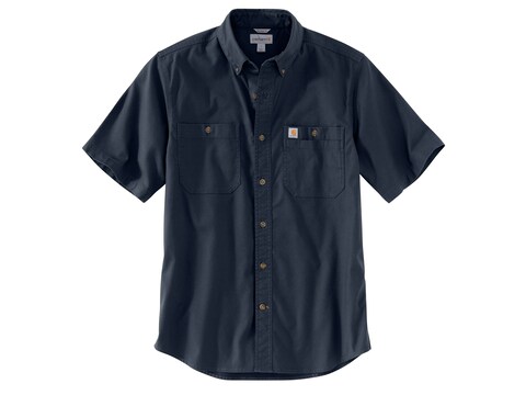 Carhartt Men's Rugged Flex Rigby Button-Up Work Short Sleeve Shirt