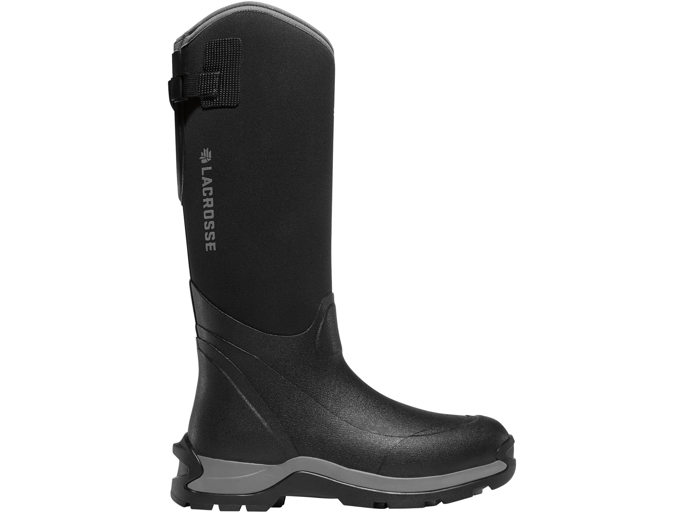 LaCrosse Alpha Thermal 16 Work Boots Neoprene/Rubber Black Men's 7 D