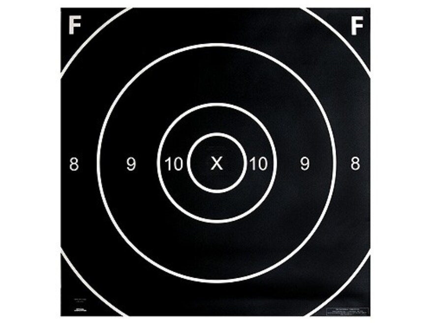 NRA Official F Class Rifle Targets Repair Center LR FC 1000 Yard Paper