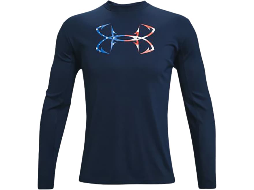 Under Armour Men's UA Iso-Chill Freedom Hook Shirt Academy 2XL