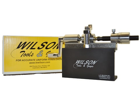 L.E. Wilson Micrometer Case Trimmer Kit Stainless Steel