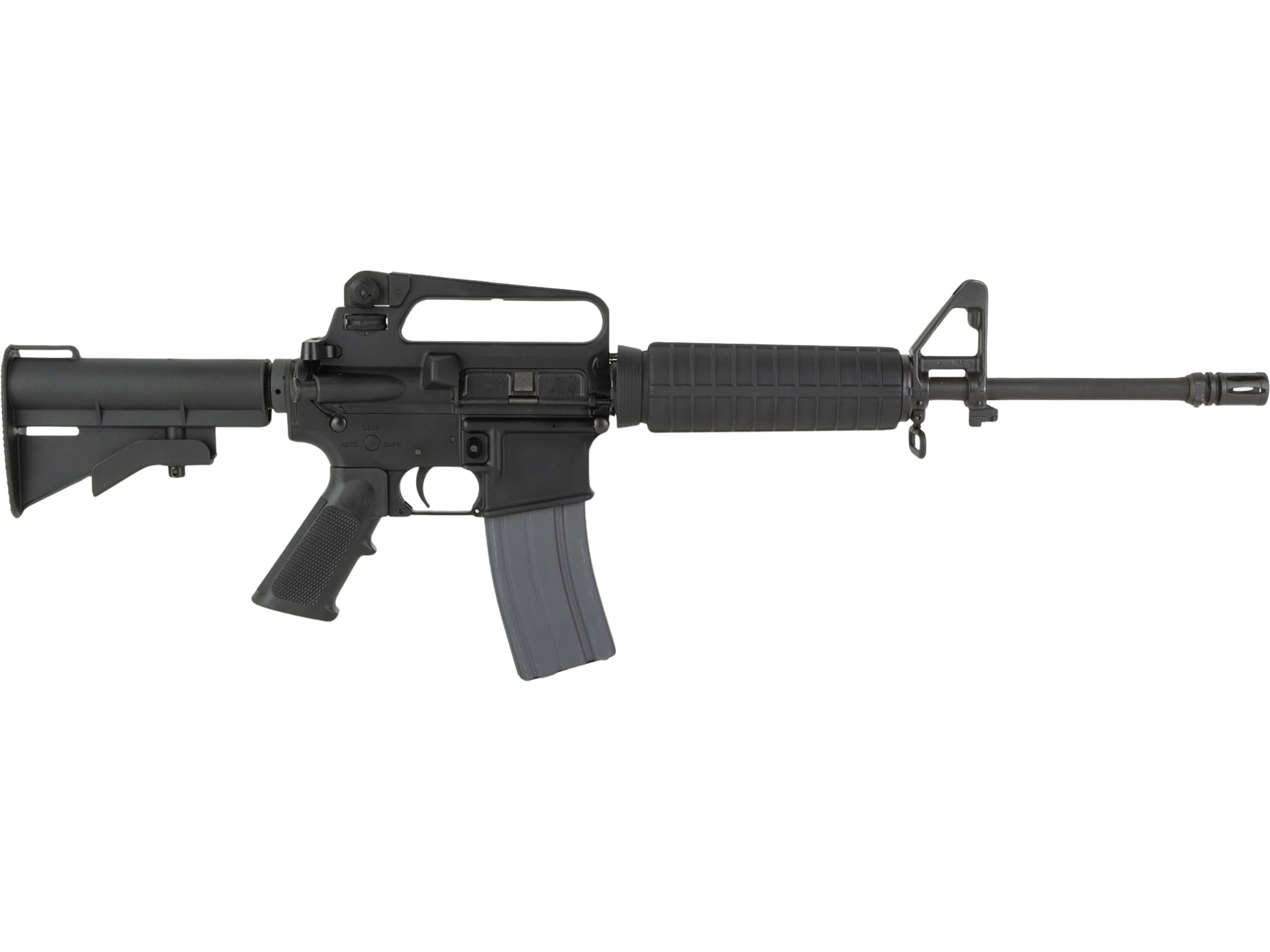 H&R Government Semi Automatic Rifle 5.56x45mm NATO 14.7" Nitride Threaded Barrel Black Frame Black Pistol Grip