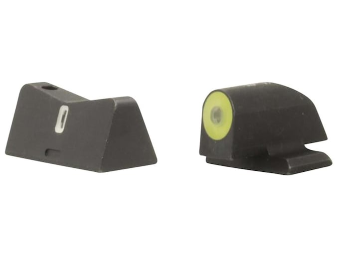 XS DXT2 Night Sight Set for Sig P365 Big Dot Tritium Front, Tritium Stripe Rear Yellow
