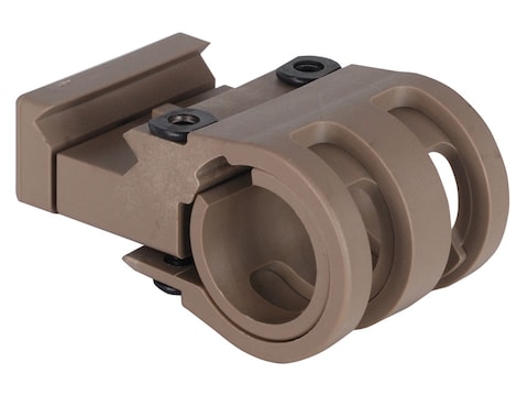 VTAC Offset Picatinny Rail Flashlight Mount .80 & 1 Ring Diameter