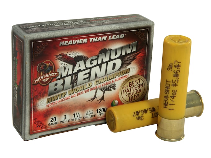 HEVI-Shot Magnum Blend 12 Gauge Turkey Shotshells 3 2oz #5,6,7